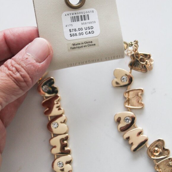 Anthropologie Gold Mama Bubble Necklace - NEW - Picture 5 of 5